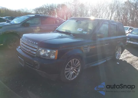 2008 Land Rover Range Rover Sport Supercharged from USA, damaged, VIN SALSH23418A146174